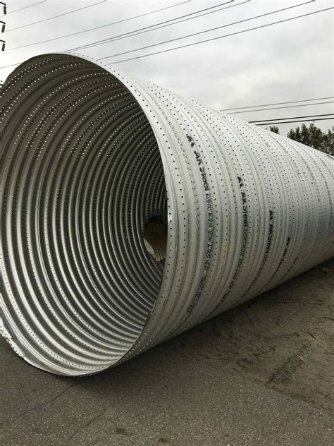 galvanized corrugated metal pipe